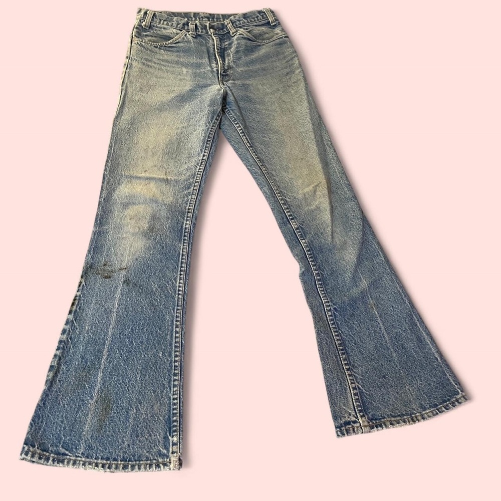 Vintage levis orange tab flare jeans men 30x32